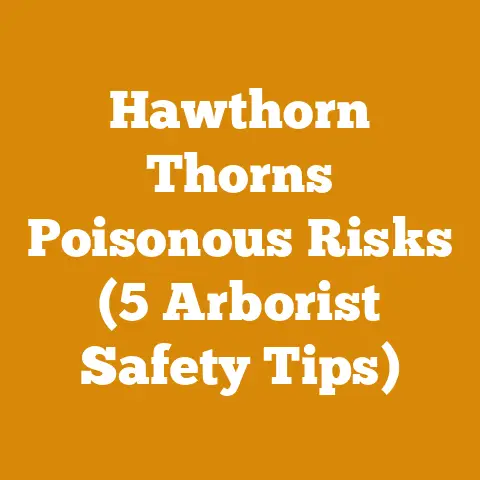 Hawthorn Thorns Poisonous Risks (5 Arborist Safety Tips)
