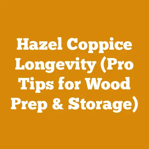 Hazel Coppice Longevity (Pro Tips for Wood Prep & Storage)