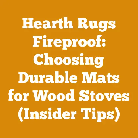 Hearth Rugs Fireproof: Choosing Durable Mats for Wood Stoves (Insider Tips)