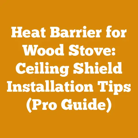 Heat Barrier for Wood Stove: Ceiling Shield Installation Tips (Pro Guide)