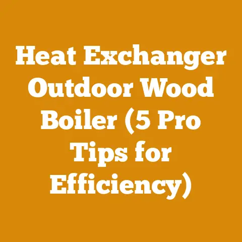 Heat Exchanger Outdoor Wood Boiler (5 Pro Tips for Efficiency)