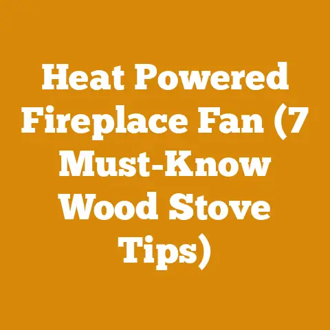 Heat Powered Fireplace Fan (7 Must-Know Wood Stove Tips)