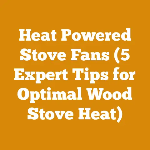 Heat Powered Stove Fans (5 Expert Tips for Optimal Wood Stove Heat)