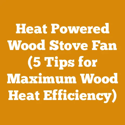 Heat Powered Wood Stove Fan (5 Tips for Maximum Wood Heat Efficiency)