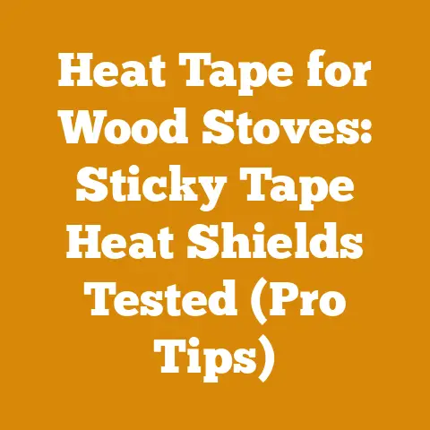 Heat Tape for Wood Stoves: Sticky Tape Heat Shields Tested (Pro Tips)