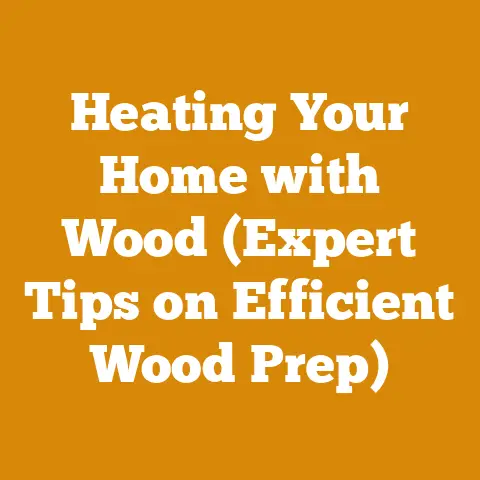 Heating Your Home with Wood (Expert Tips on Efficient Wood Prep)
