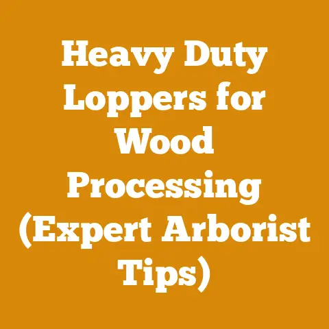 Heavy Duty Loppers for Wood Processing (Expert Arborist Tips)