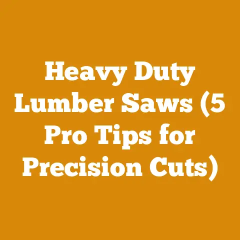 Heavy Duty Lumber Saws (5 Pro Tips for Precision Cuts)