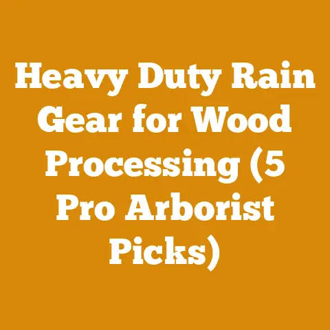Heavy Duty Rain Gear for Wood Processing (5 Pro Arborist Picks)