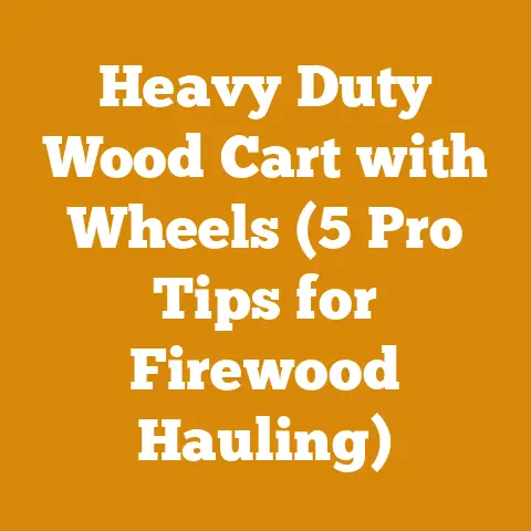 Heavy Duty Wood Cart with Wheels (5 Pro Tips for Firewood Hauling)