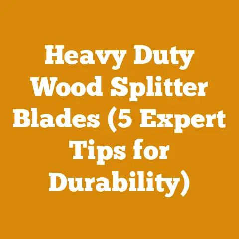 Heavy Duty Wood Splitter Blades (5 Expert Tips for Durability)