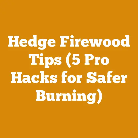 Hedge Firewood Tips (5 Pro Hacks for Safer Burning)