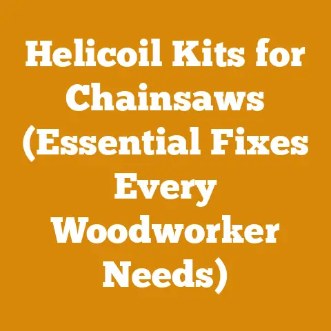 Helicoil Kits for Chainsaws (Essential Fixes Every Woodworker Needs)
