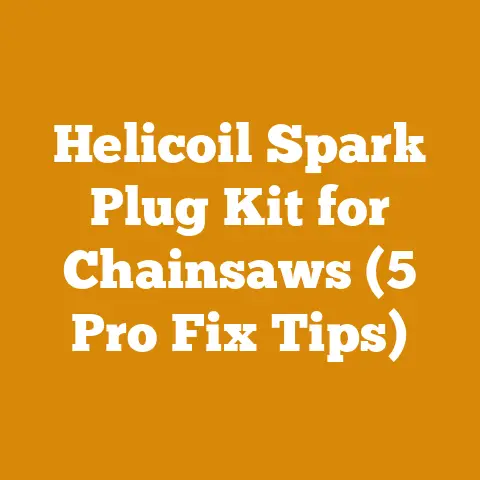 Helicoil Spark Plug Kit for Chainsaws (5 Pro Fix Tips)