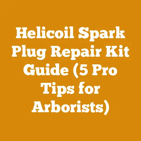 Helicoil Spark Plug Repair Kit Guide (5 Pro Tips for Arborists)