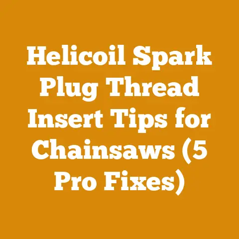 Helicoil Spark Plug Thread Insert Tips for Chainsaws (5 Pro Fixes)
