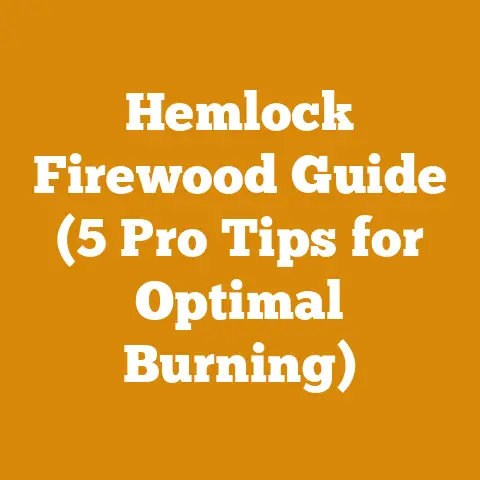 Hemlock Firewood Guide (5 Pro Tips for Optimal Burning)