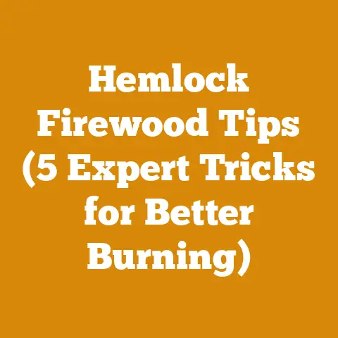 Hemlock Firewood Tips (5 Expert Tricks for Better Burning)