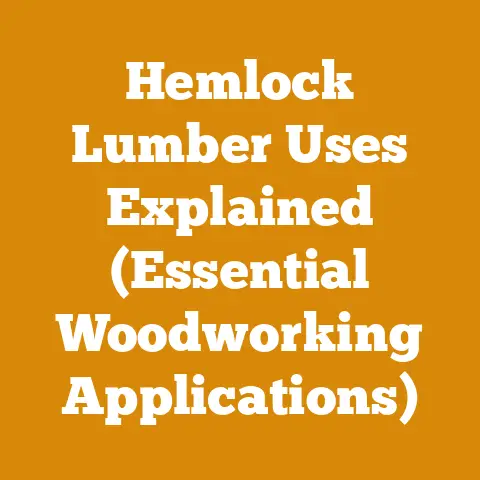 Hemlock Lumber Uses Explained (Essential Woodworking Applications)