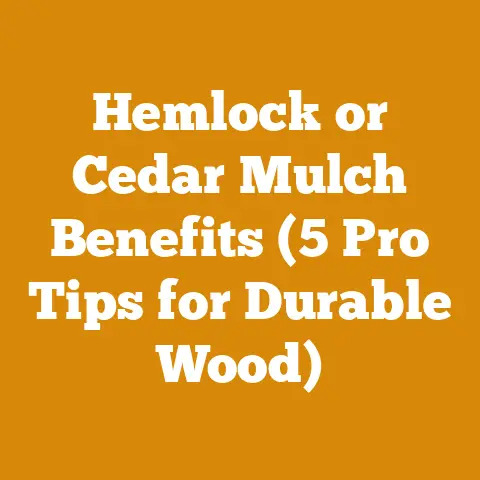 Hemlock or Cedar Mulch Benefits (5 Pro Tips for Durable Wood)