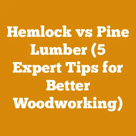 Hemlock vs Pine Lumber (5 Expert Tips for Better Woodworking)
