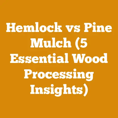 Hemlock vs Pine Mulch (5 Essential Wood Processing Insights)