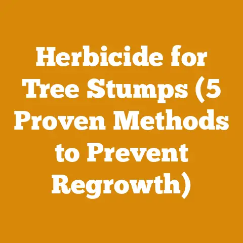 Herbicide for Tree Stumps (5 Proven Methods to Prevent Regrowth)