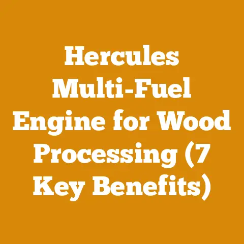 Hercules Multi-Fuel Engine for Wood Processing (7 Key Benefits)