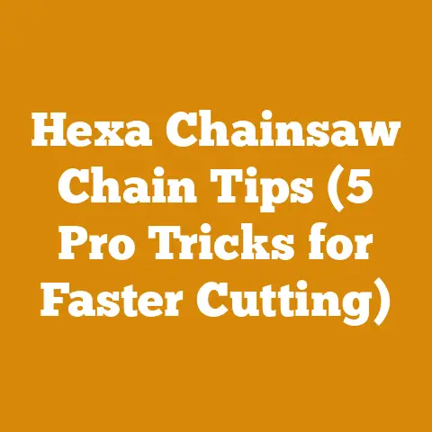 Hexa Chainsaw Chain Tips (5 Pro Tricks for Faster Cutting)