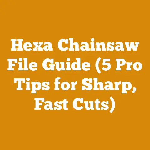 Hexa Chainsaw File Guide (5 Pro Tips for Sharp, Fast Cuts)
