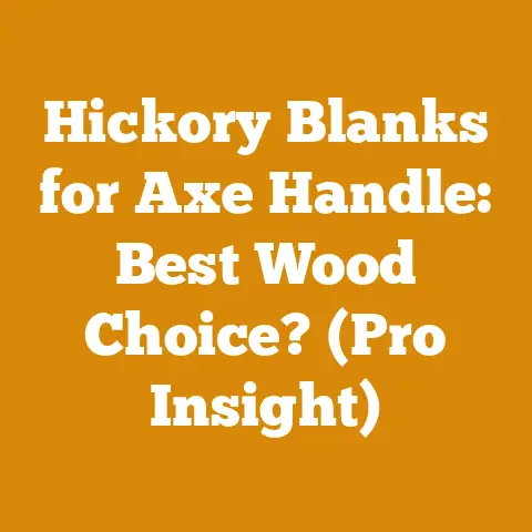 Hickory Blanks for Axe Handle: Best Wood Choice? (Pro Insight)