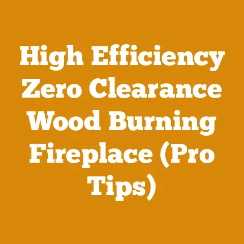 High Efficiency Zero Clearance Wood Burning Fireplace (Pro Tips)