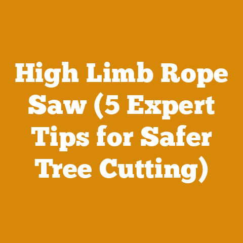 High Limb Rope Saw (5 Expert Tips for Safer Tree Cutting)