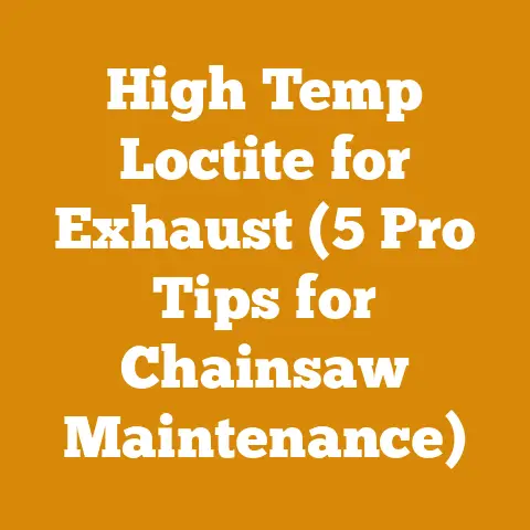 High Temp Loctite for Exhaust (5 Pro Tips for Chainsaw Maintenance)