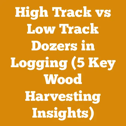 High Track vs Low Track Dozers in Logging (5 Key Wood Harvesting Insights)