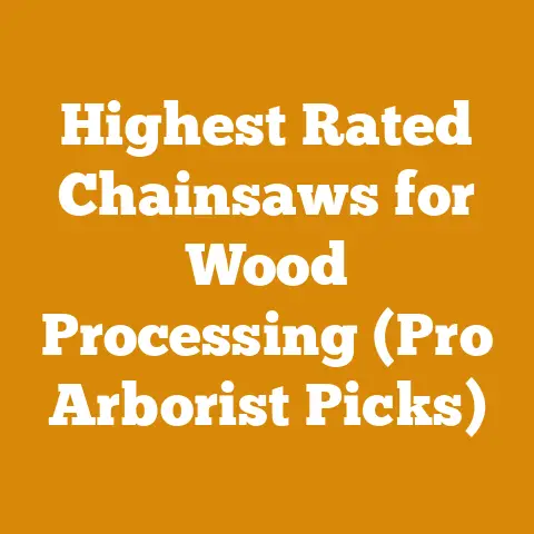 Highest Rated Chainsaws for Wood Processing (Pro Arborist Picks)