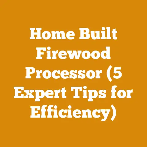 Home Built Firewood Processor (5 Expert Tips for Efficiency)