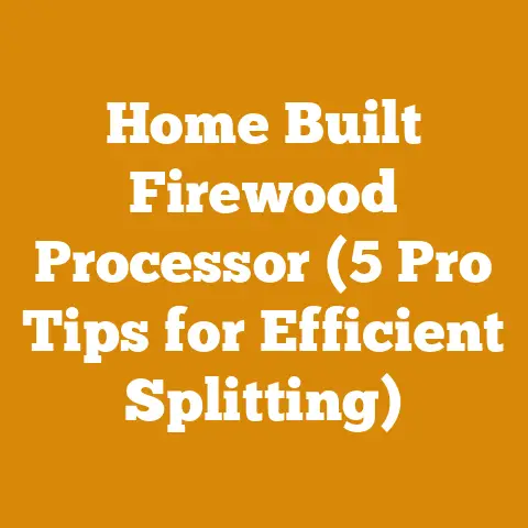 Home Built Firewood Processor (5 Pro Tips for Efficient Splitting)
