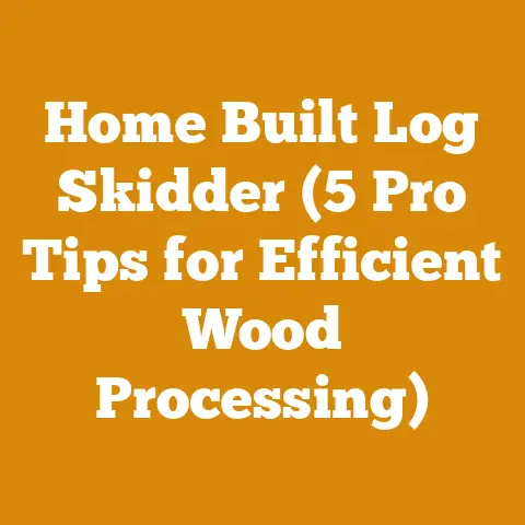 Home Built Log Skidder (5 Pro Tips for Efficient Wood Processing)
