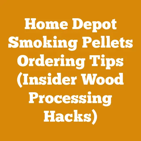 Home Depot Smoking Pellets Ordering Tips (Insider Wood Processing Hacks)