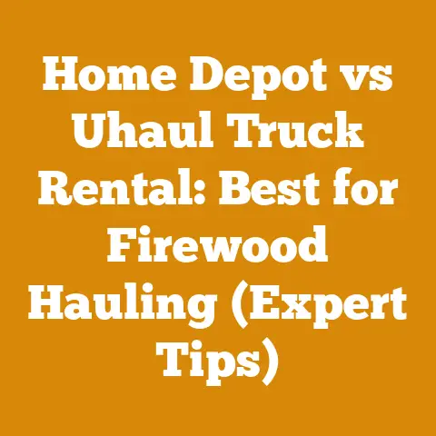 Home Depot vs Uhaul Truck Rental: Best for Firewood Hauling (Expert Tips)