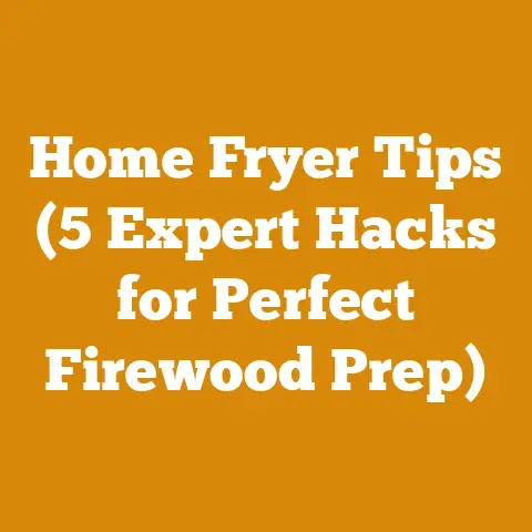 Home Fryer Tips (5 Expert Hacks for Perfect Firewood Prep)