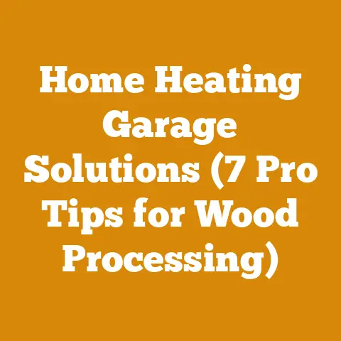 Home Heating Garage Solutions (7 Pro Tips for Wood Processing)
