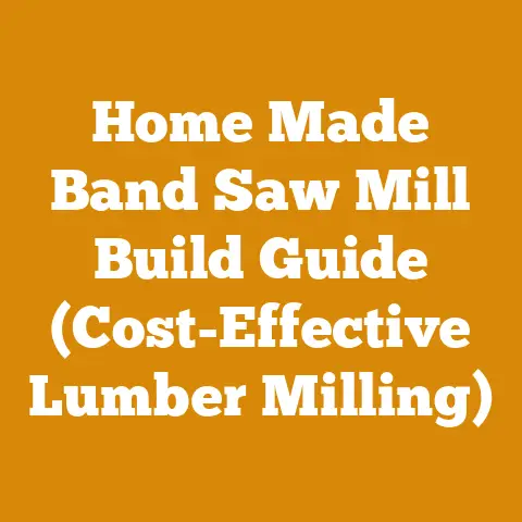 Home Made Band Saw Mill Build Guide (Cost-Effective Lumber Milling)