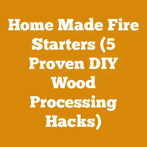Home Made Fire Starters (5 Proven DIY Wood Processing Hacks)