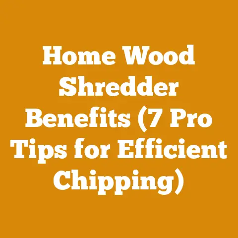 Home Wood Shredder Benefits (7 Pro Tips for Efficient Chipping)