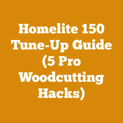 Homelite 150 Tune-Up Guide (5 Pro Woodcutting Hacks)