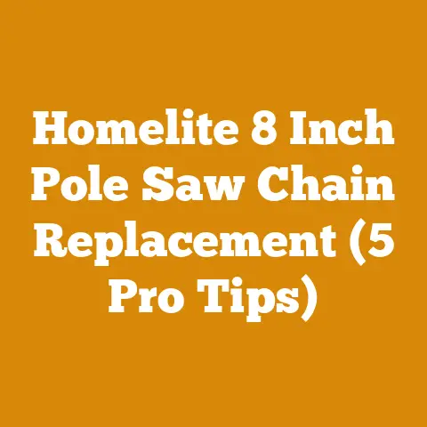 Homelite 8 Inch Pole Saw Chain Replacement (5 Pro Tips)
