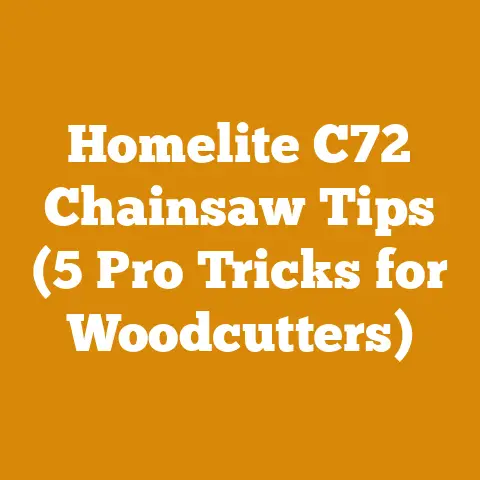 Homelite C72 Chainsaw Tips (5 Pro Tricks for Woodcutters)
