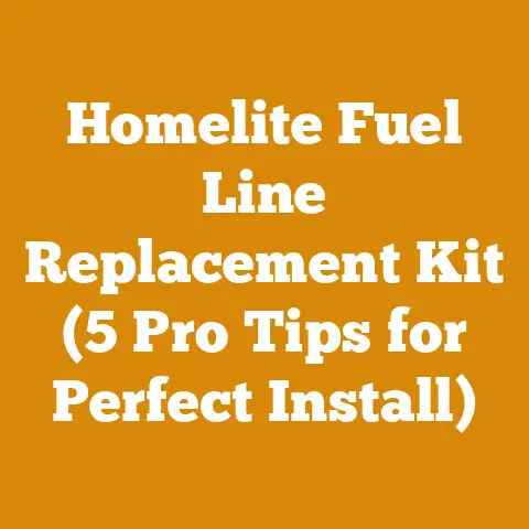Homelite Fuel Line Replacement Kit (5 Pro Tips for Perfect Install)